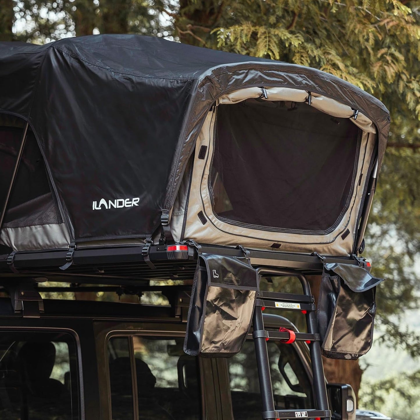 ILANDER Soft Shell Family Rooftop Tent – Lightweight, Easy Setup